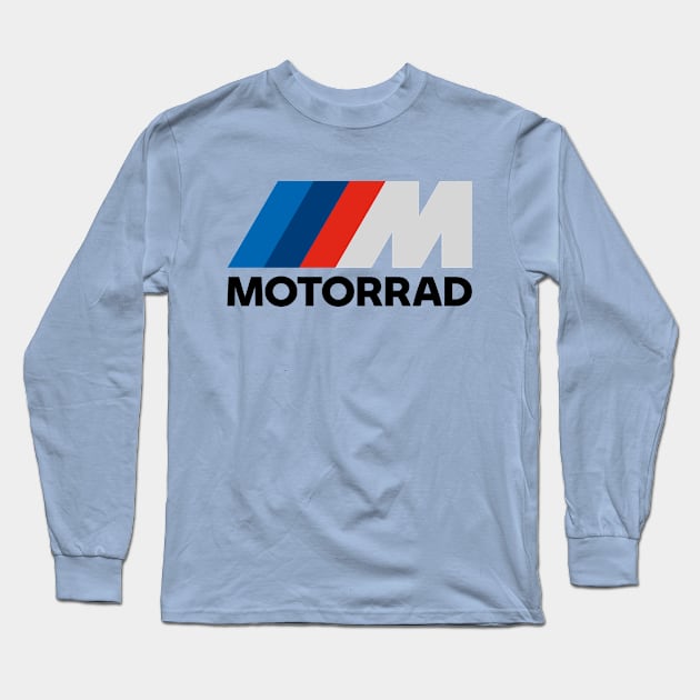 BMW M Motorrad Motorcycle Tee Long Sleeve T-Shirt by tushalb